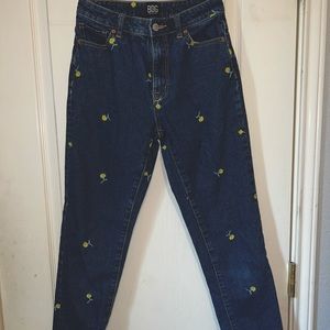 Floral Urban Outfitters Jeans
